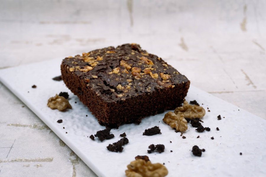 Brownie con nuez